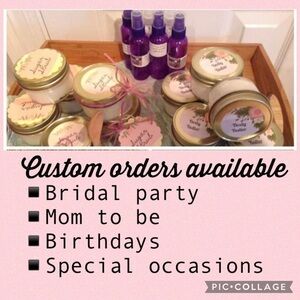 Hand Crafted Spa Products Custom